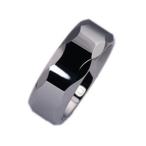 8mm Tungsten Carbide Mens Wedding Band Ring